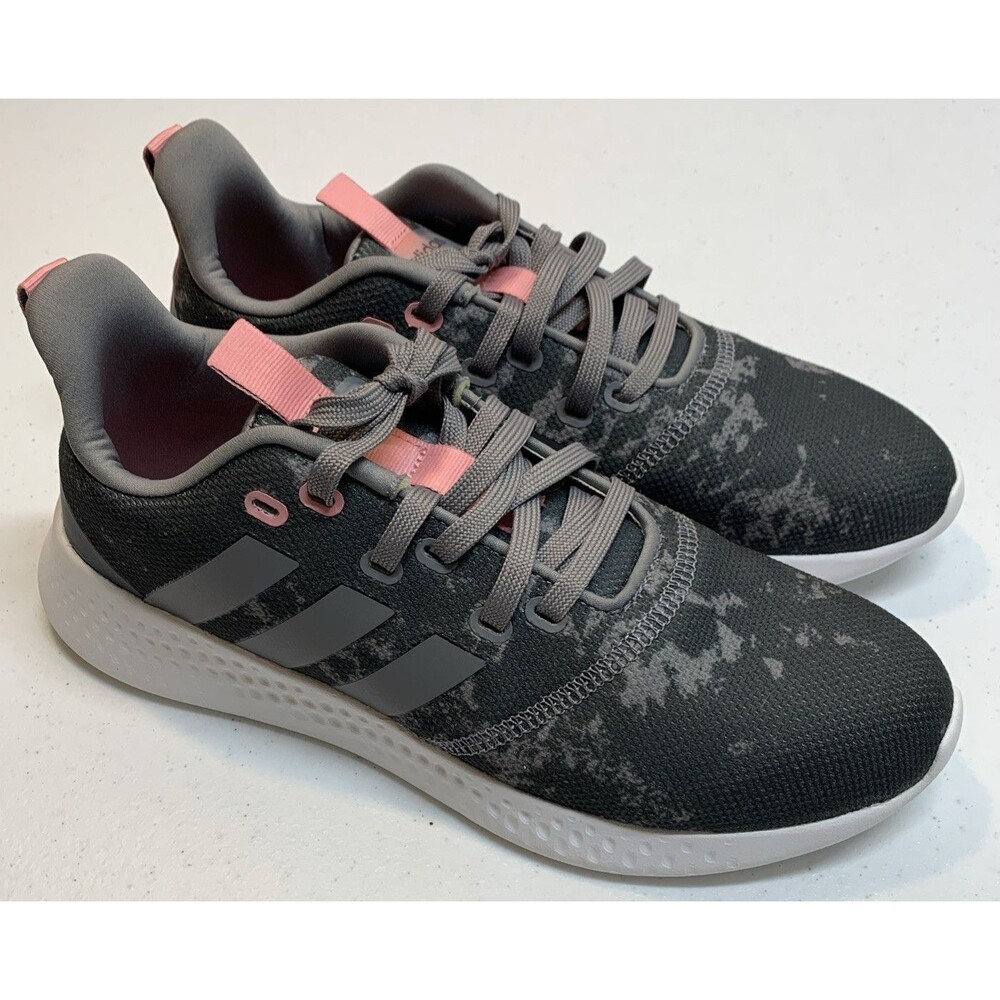 Adidas Puremotion Cloudfoam Sneakers Shoes Womens 9 Gray Pink